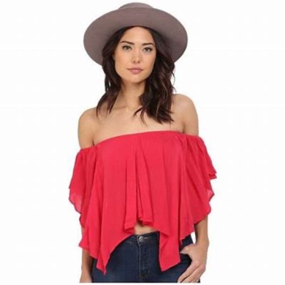 Free people off the shoulder top